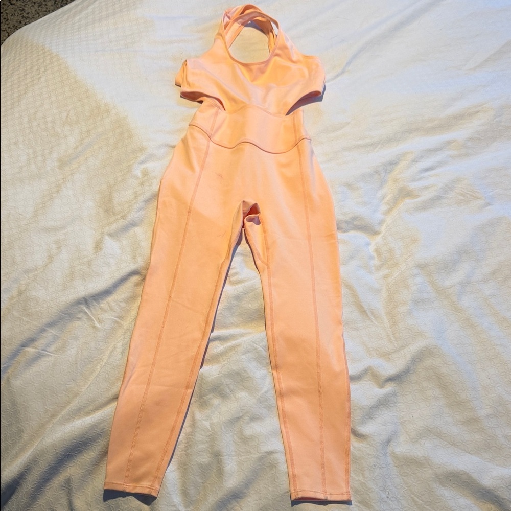 FP Movement by Free People Peach Jumpsuit